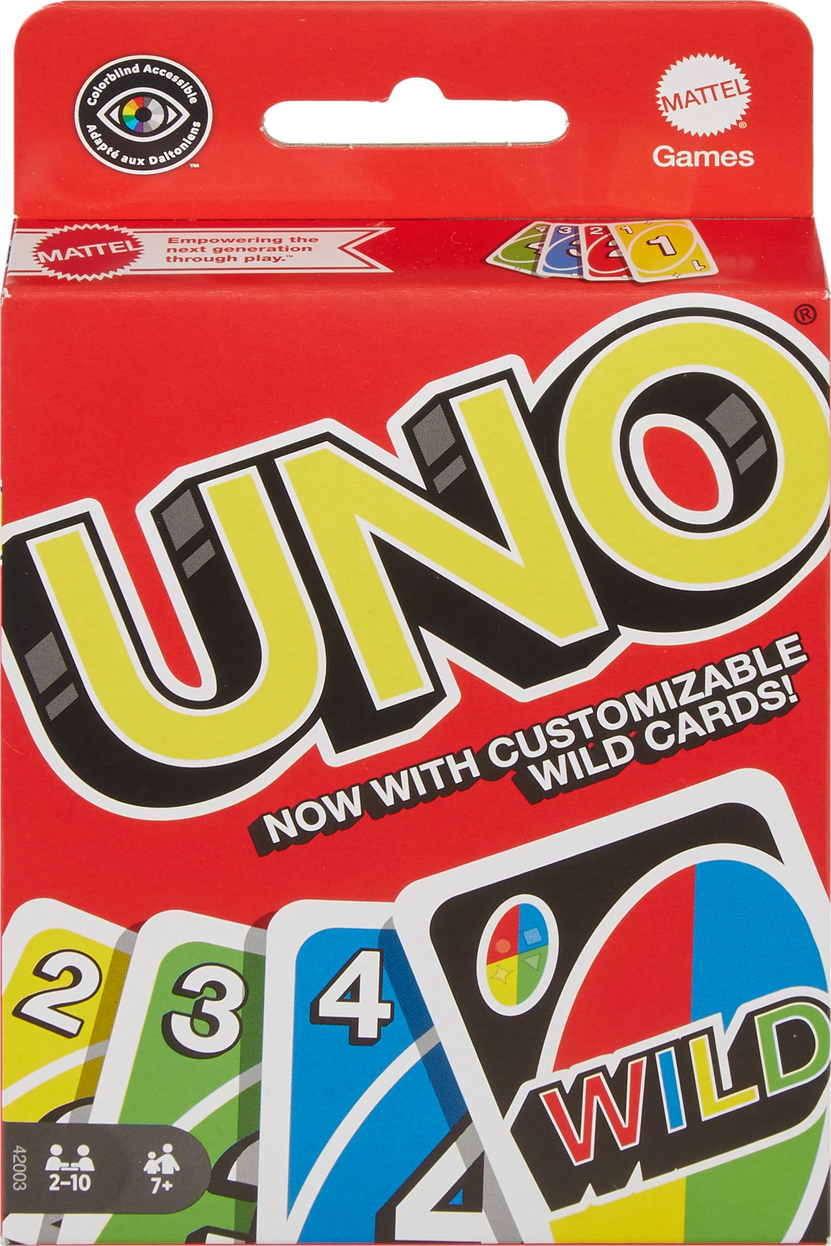 Juego De Cartas Mattel Games Uno Multi Con Mazo De 108 Cartas - Venta Internacional.