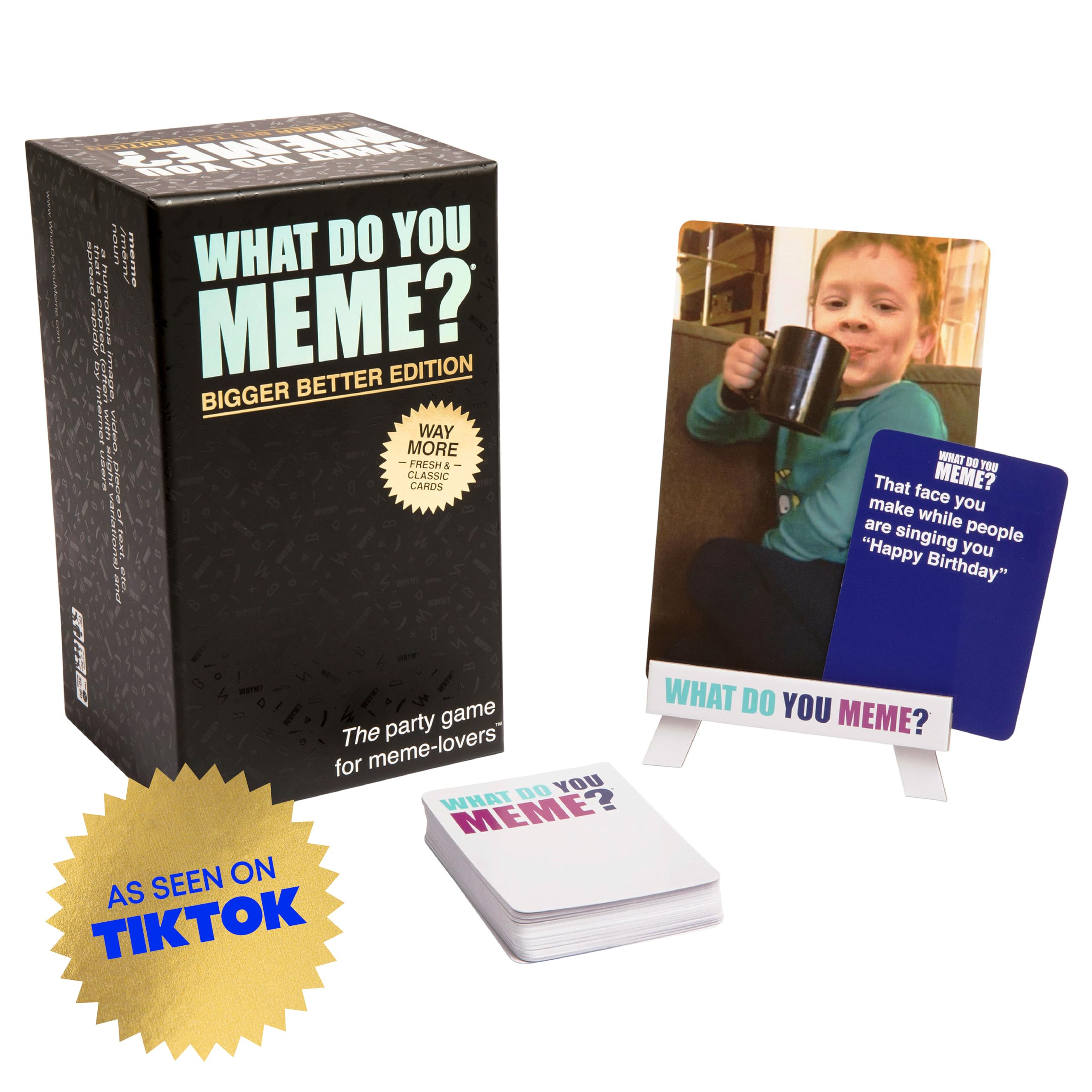 Foto 3 pulgar | Juego De Cartas ¿qué Memes? Bigger Better Edition Para Adultos - Venta Internacional.