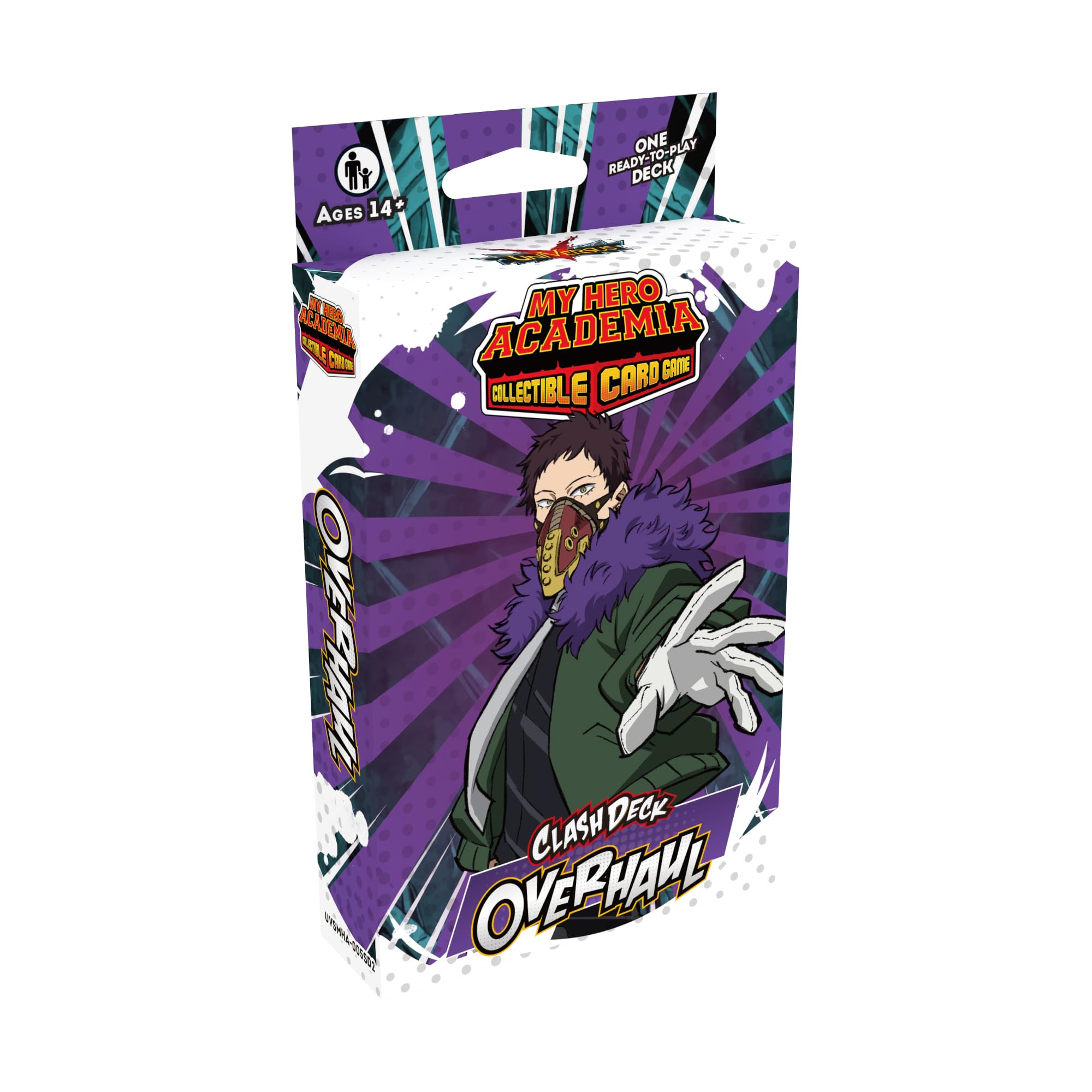 Foto 3 pulgar | Juego De Cartas Coleccionables My Hero Academia Series 5 Clash Deck - Venta Internacional.