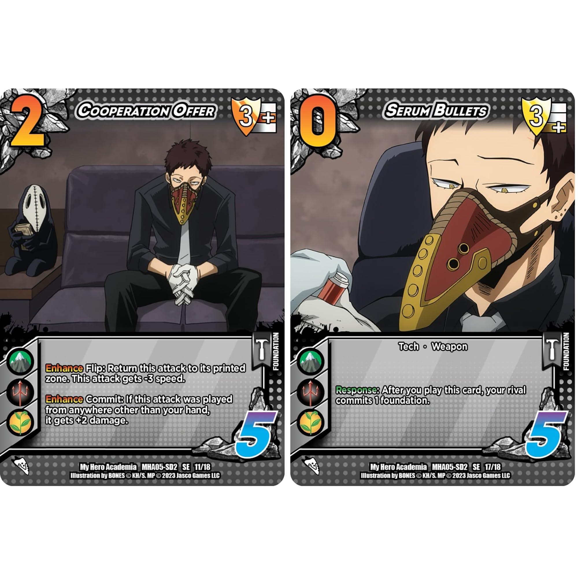 Foto 6 pulgar | Juego De Cartas Coleccionables My Hero Academia Series 5 Clash Deck - Venta Internacional.