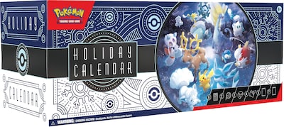 Foto 1 | Calendario Navideño Pokémon 2023 Con 8 Tarjetas Floreadas Y 5 Potenciadores - Venta Internacional.