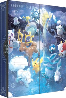 Foto 2 | Calendario Navideño Pokémon 2023 Con 8 Tarjetas Floreadas Y 5 Potenciadores - Venta Internacional.
