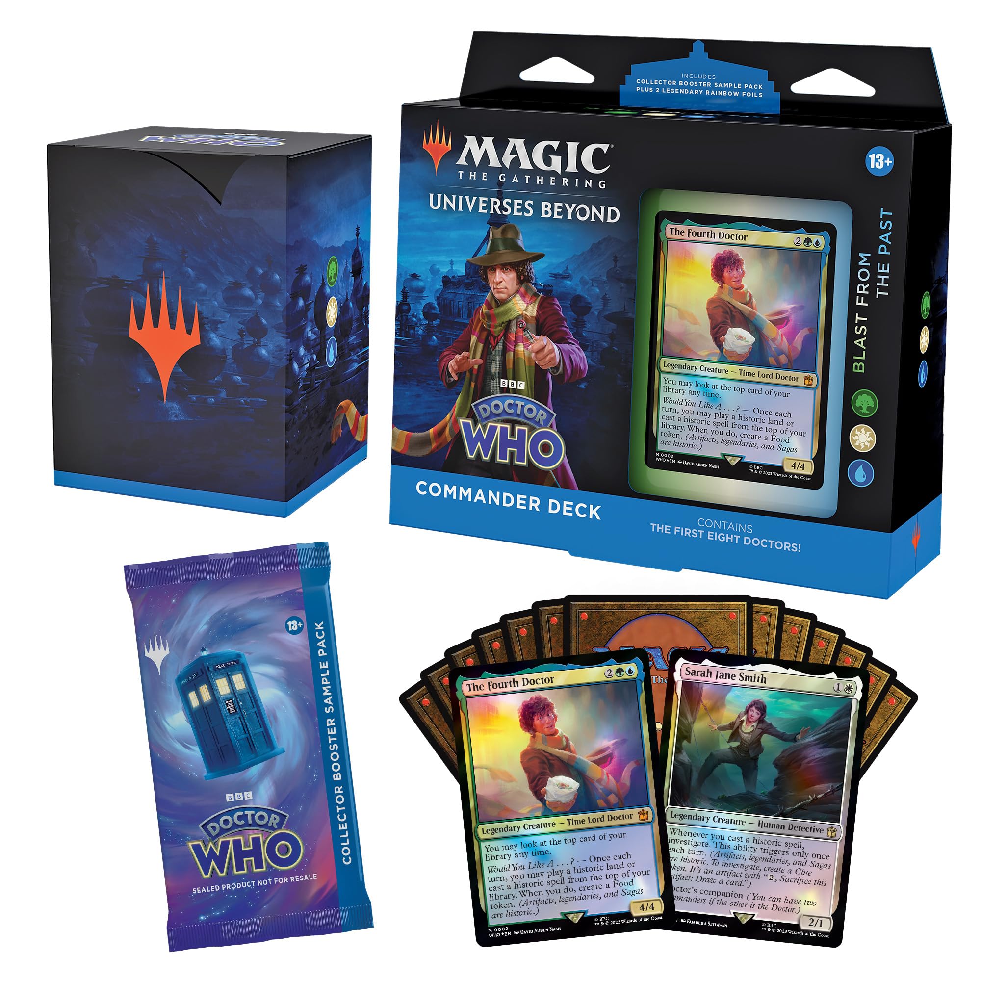 Foto 2 pulgar | Commander Deck Magic The Gathering Doctor Who Blast De The - Venta Internacional.