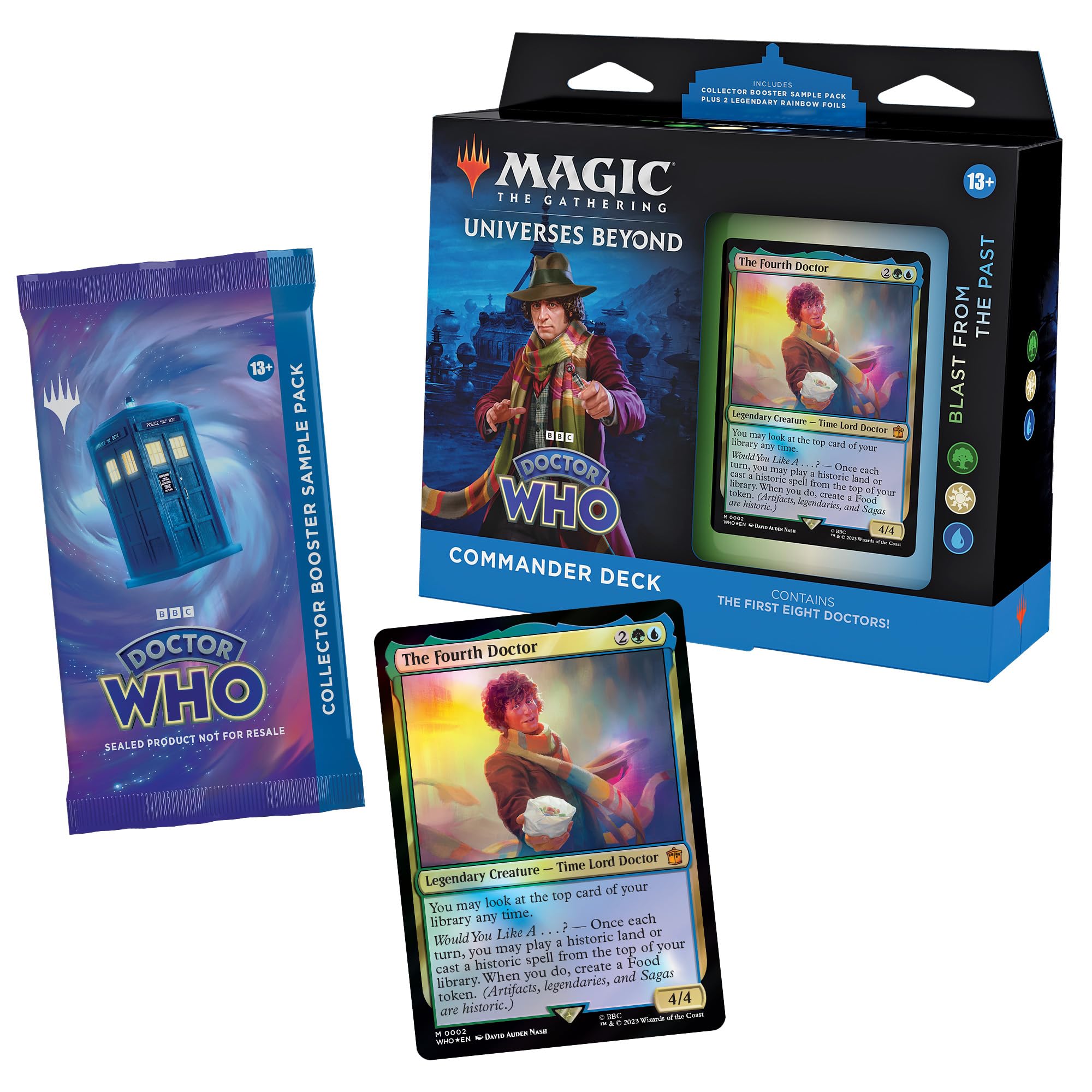 Foto 3 pulgar | Commander Deck Magic The Gathering Doctor Who Blast De The - Venta Internacional.