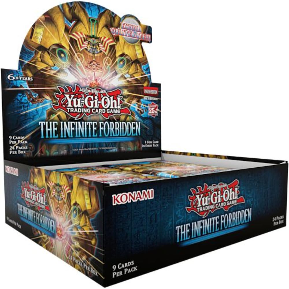 Foto 2 pulgar | Caja De Refuerzo Yu-gi-oh! Tcg The Infinite Forbidden Con 24 Paquetes - Venta Internacional.