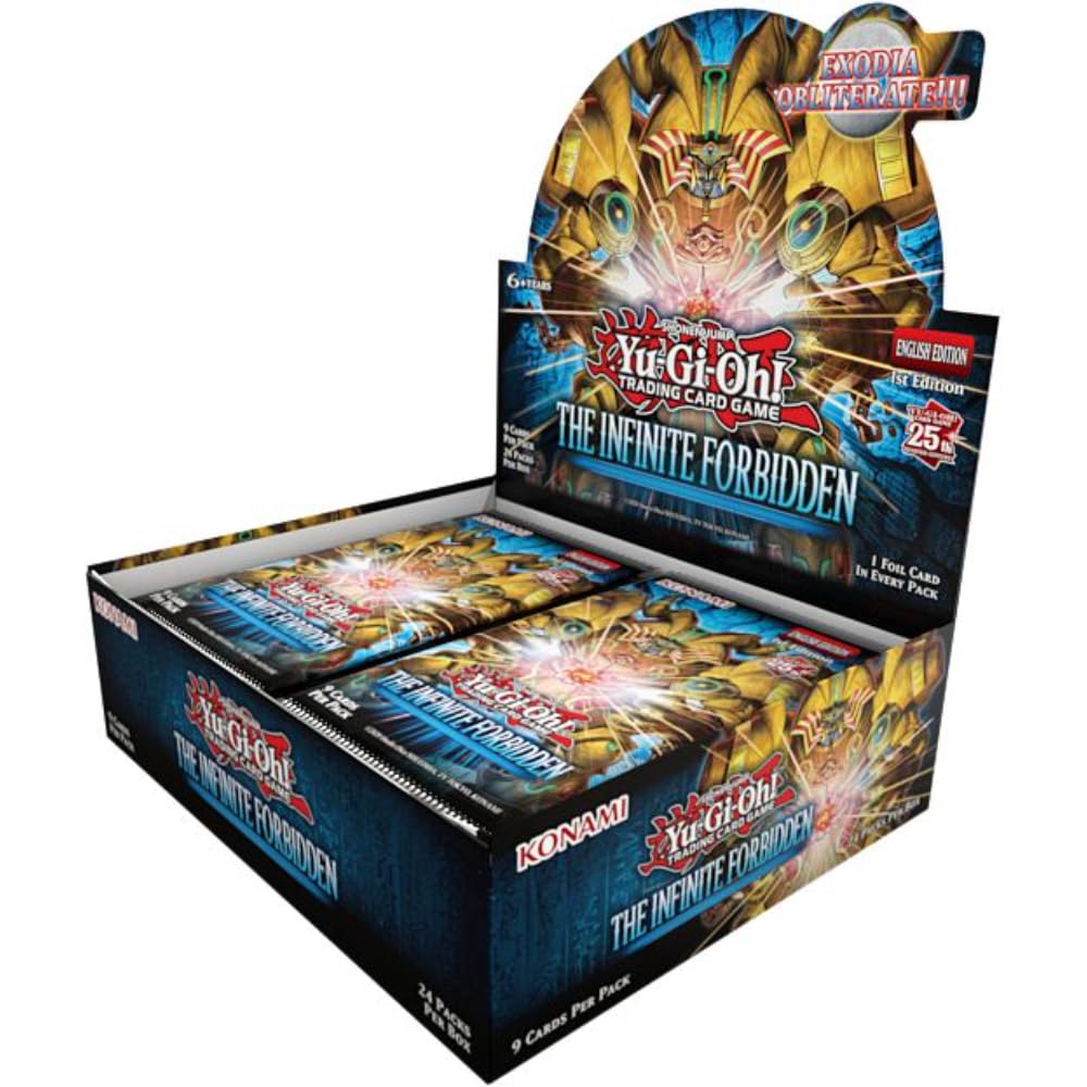 Foto 3 pulgar | Caja De Refuerzo Yu-gi-oh! Tcg The Infinite Forbidden Con 24 Paquetes - Venta Internacional.