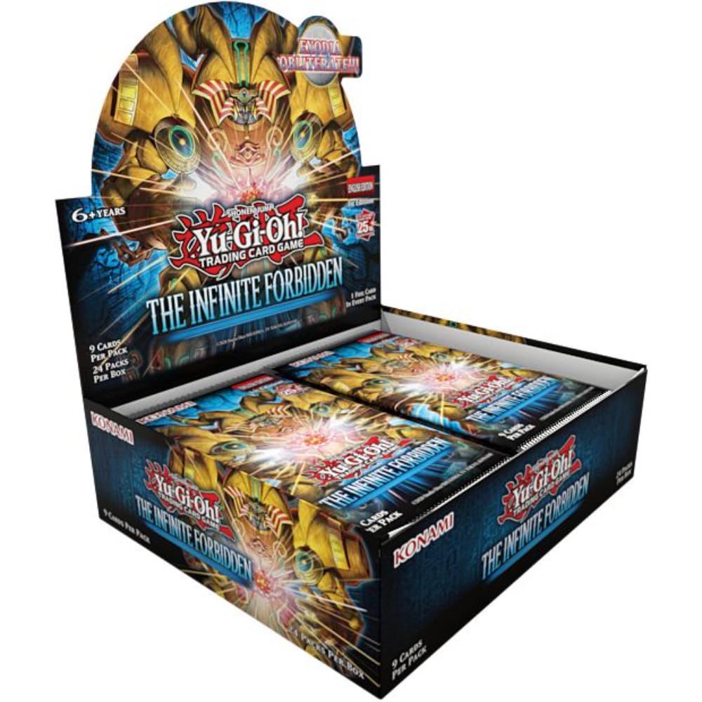 Foto 4 pulgar | Caja De Refuerzo Yu-gi-oh! Tcg The Infinite Forbidden Con 24 Paquetes - Venta Internacional.