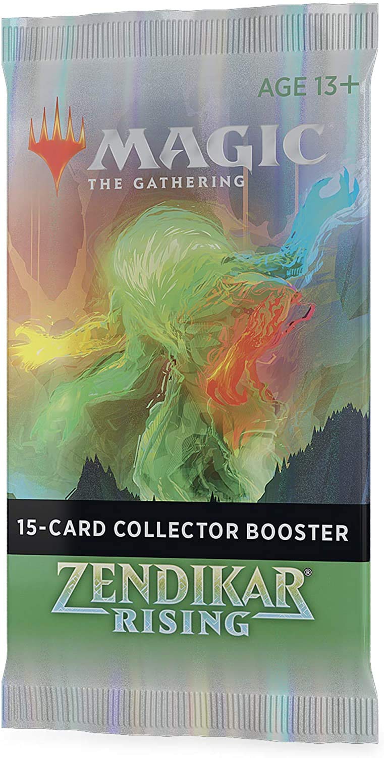 Foto 2 pulgar | Juego De Cartas Magic The Gathering Zendikar Rising Collector Pack - Venta Internacional.