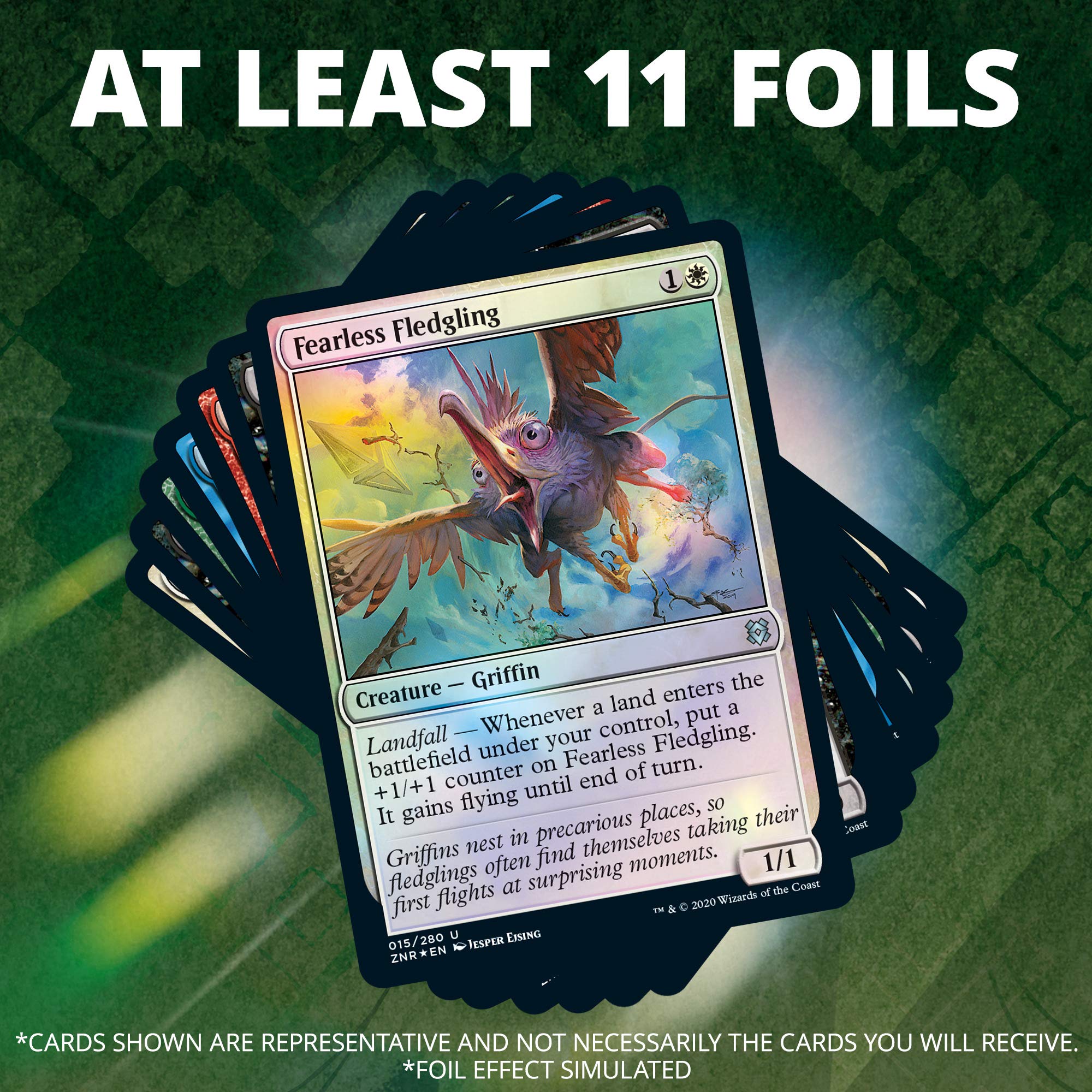 Foto 4 | Juego De Cartas Magic The Gathering Zendikar Rising Collector Pack - Venta Internacional.