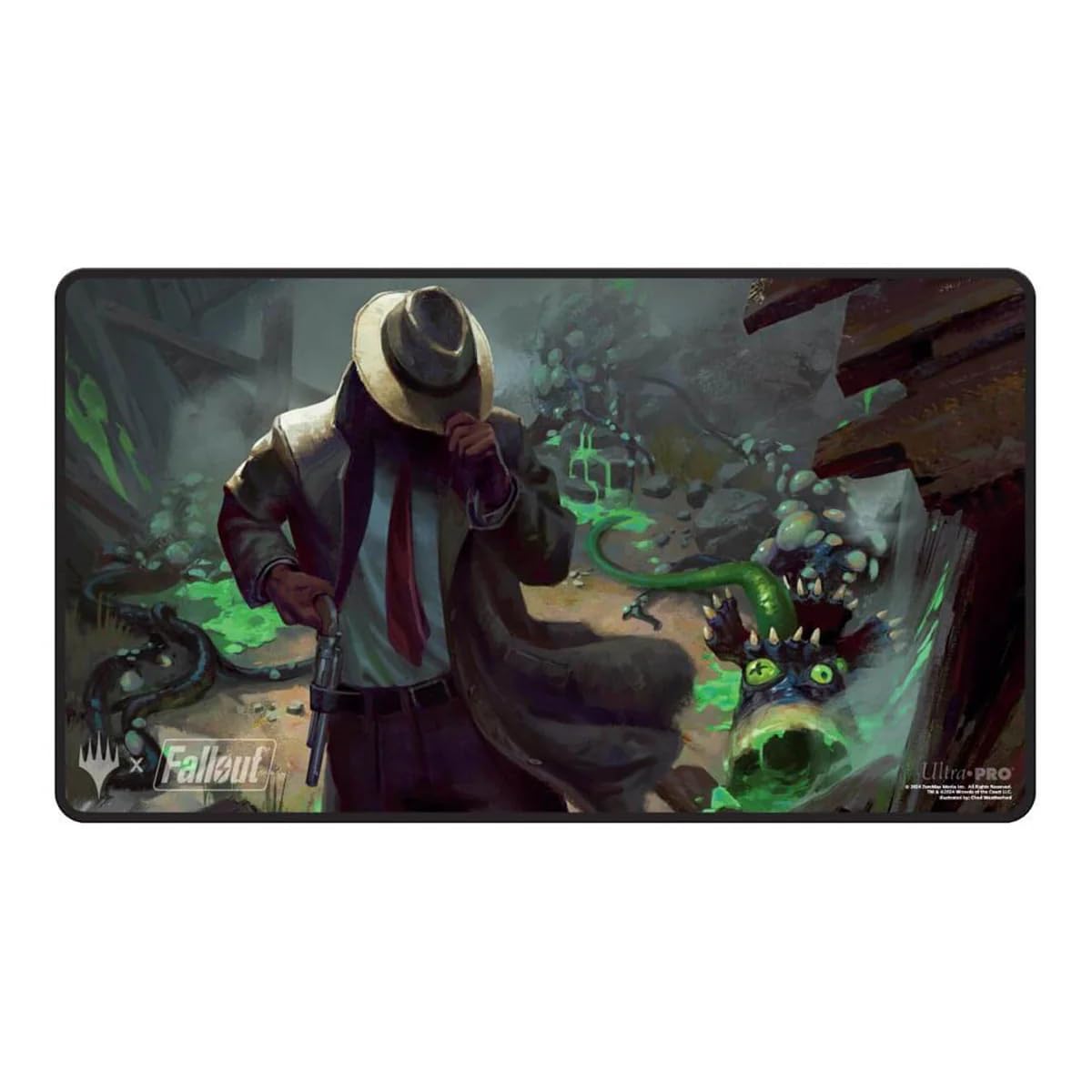 Foto 2 pulgar | Alfombra De Juego Ultra Pro Fallout Mysterious Stranger Magic - Venta Internacional.