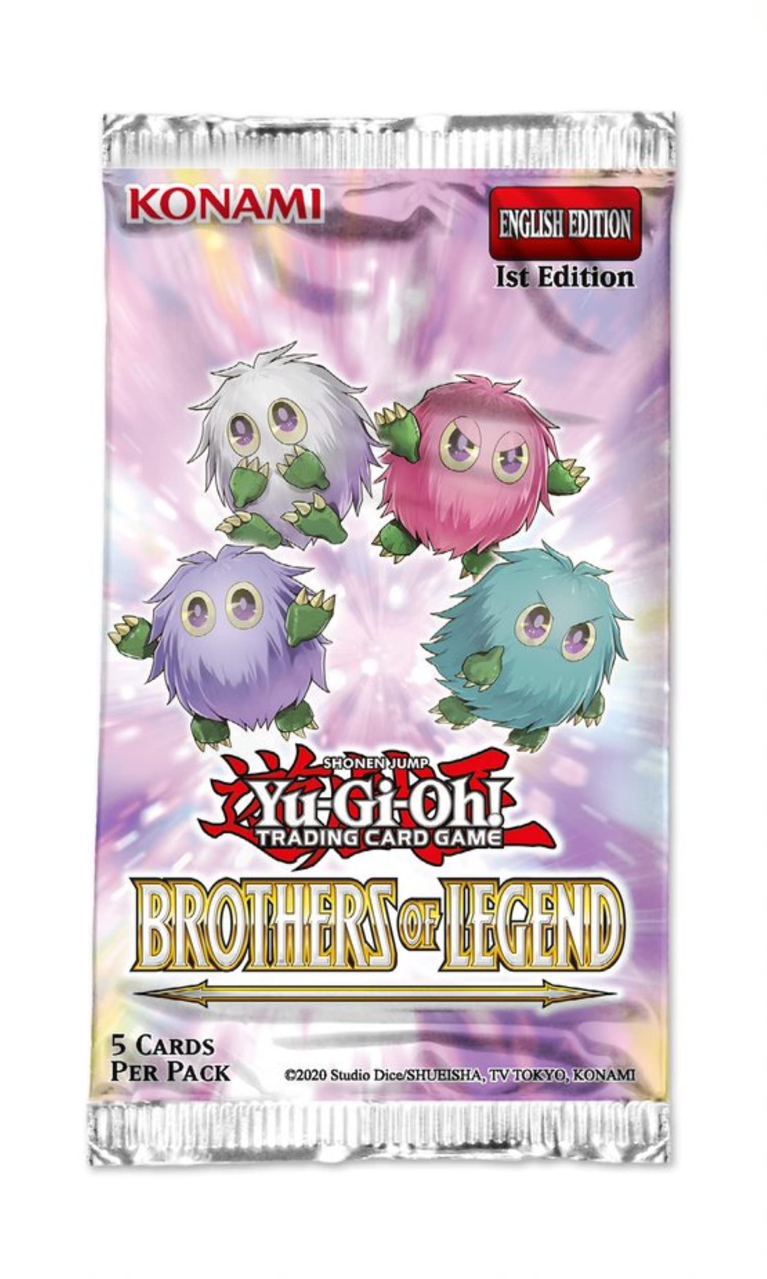 Cartas Coleccionables Yu-gi-oh! Paquete De Blíster Brothers Of Legend - Venta Internacional.