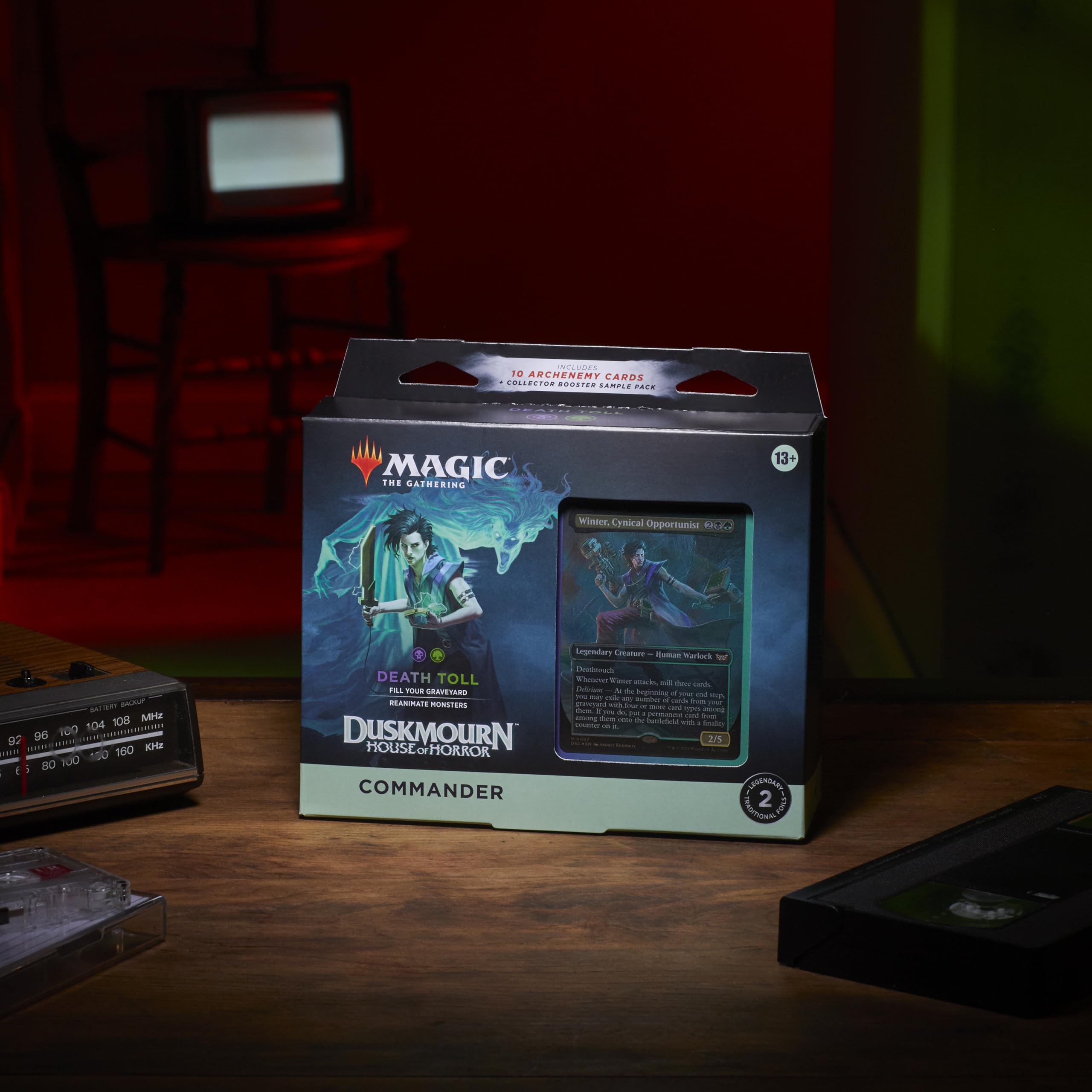 Foto 3 pulgar | Commander Deck Magic The Gathering Duskmourn: House Of Horror - Venta Internacional.