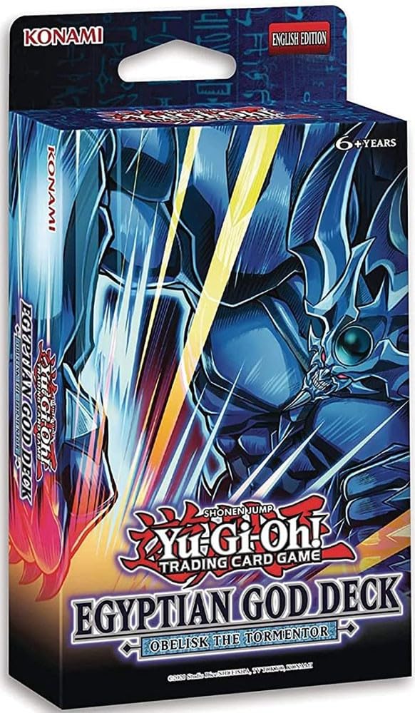 Foto 2 pulgar | Juego De Cartas Coleccionables Yu-gi-oh! Obelisco Con Baraja De Dioses Egipcios - Venta Internacional.