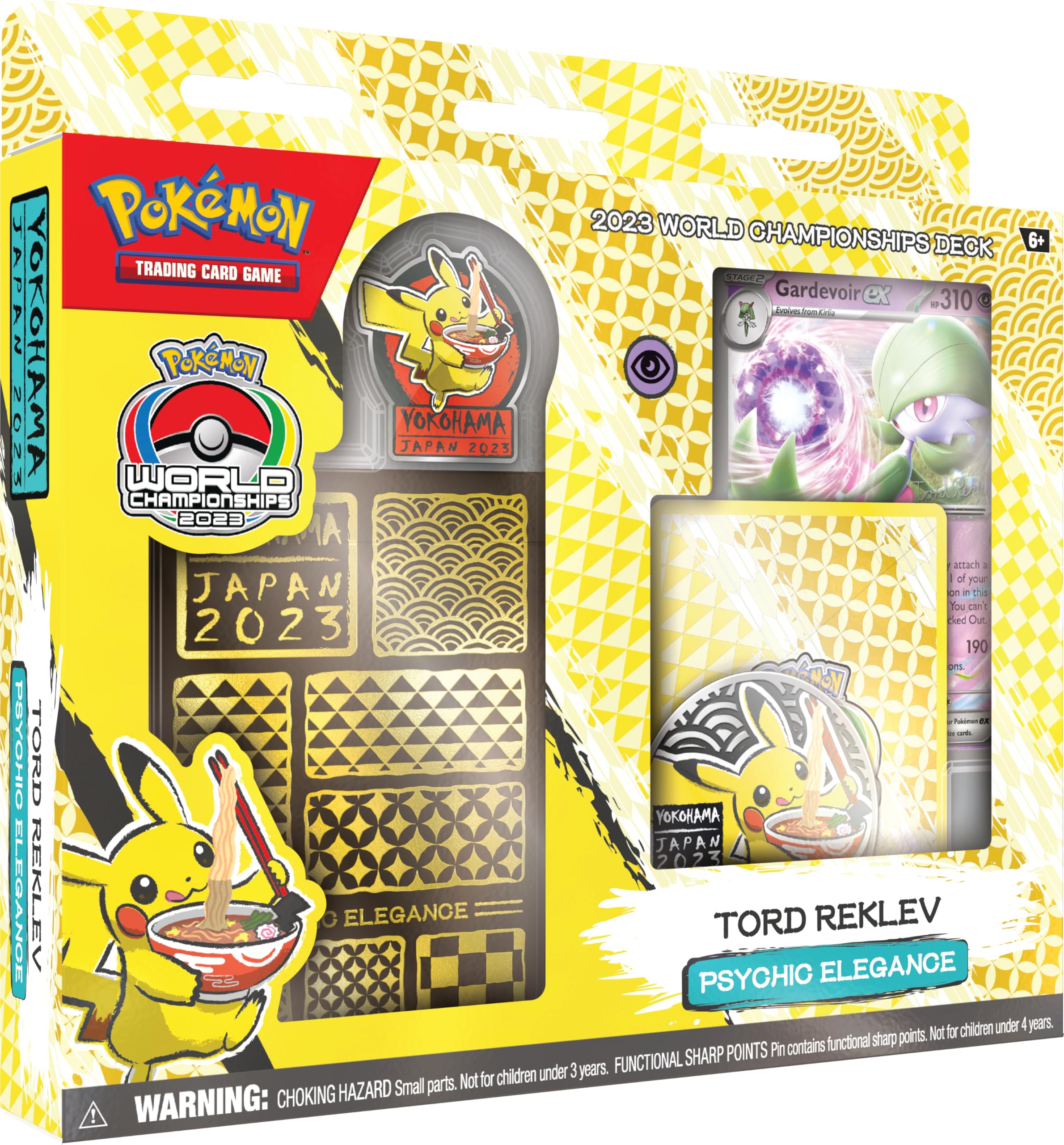 Foto 2 pulgar | Juego De Cartas Coleccionables: Campeonato Mundial Pokémon 2023 - Venta Internacional.