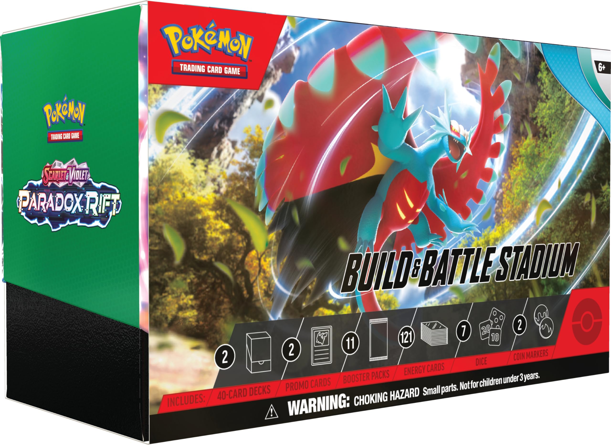 Foto 2 pulgar | Pokémon Tcg Scarlet Y Violet Paradox Rift Build & Battle - Venta Internacional.