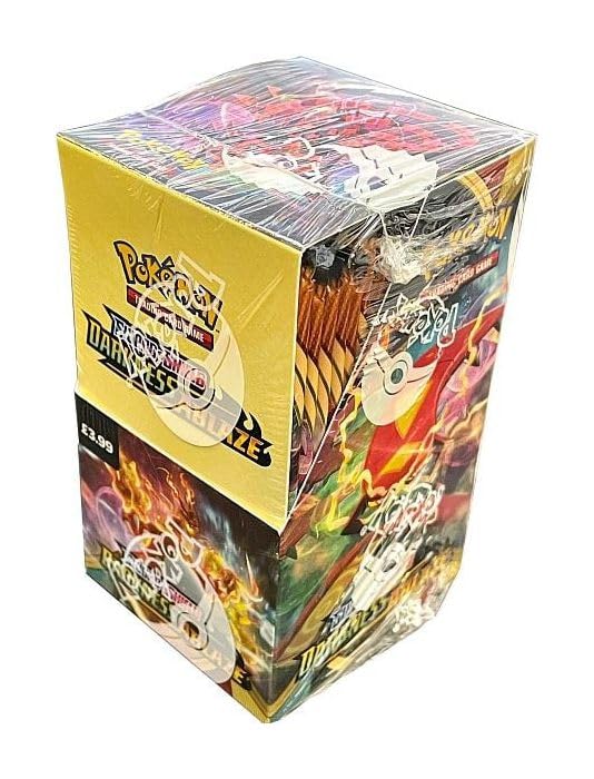 Foto 2 pulgar | Caja De Refuerzo Pokémon Swsh Darkness Ablaze Con 18 Potenciadores - Venta Internacional.