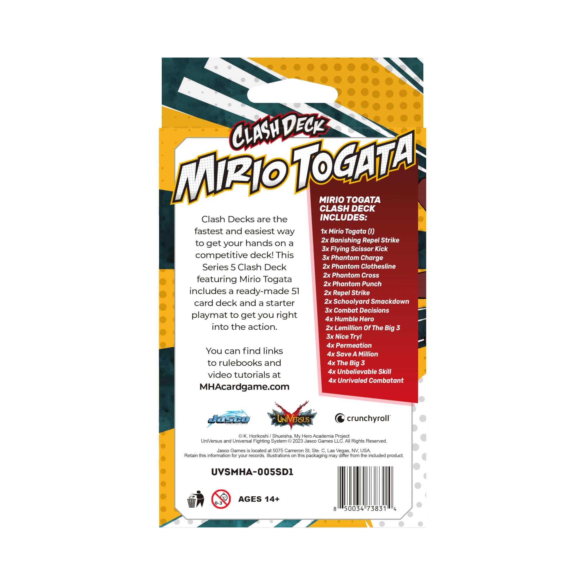 Foto 5 pulgar | Juego De Cartas Coleccionables De La Serie 5 De Starter Set My Hero Academia - Venta Internacional.