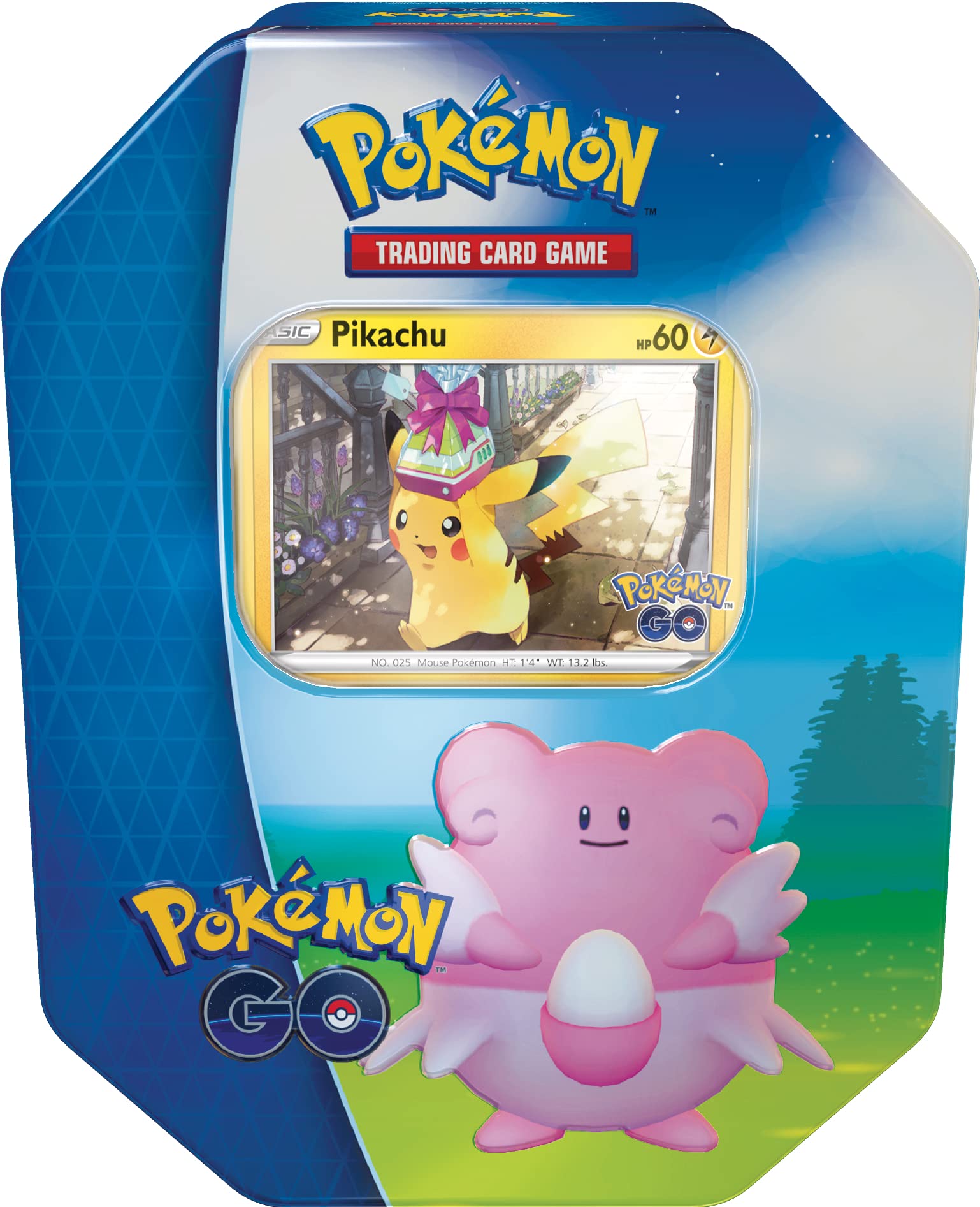 Foto 2 pulgar | Juego De Cartas Coleccionables Pokémon Tcg Pokemon Go Tin Blissey - Venta Internacional.