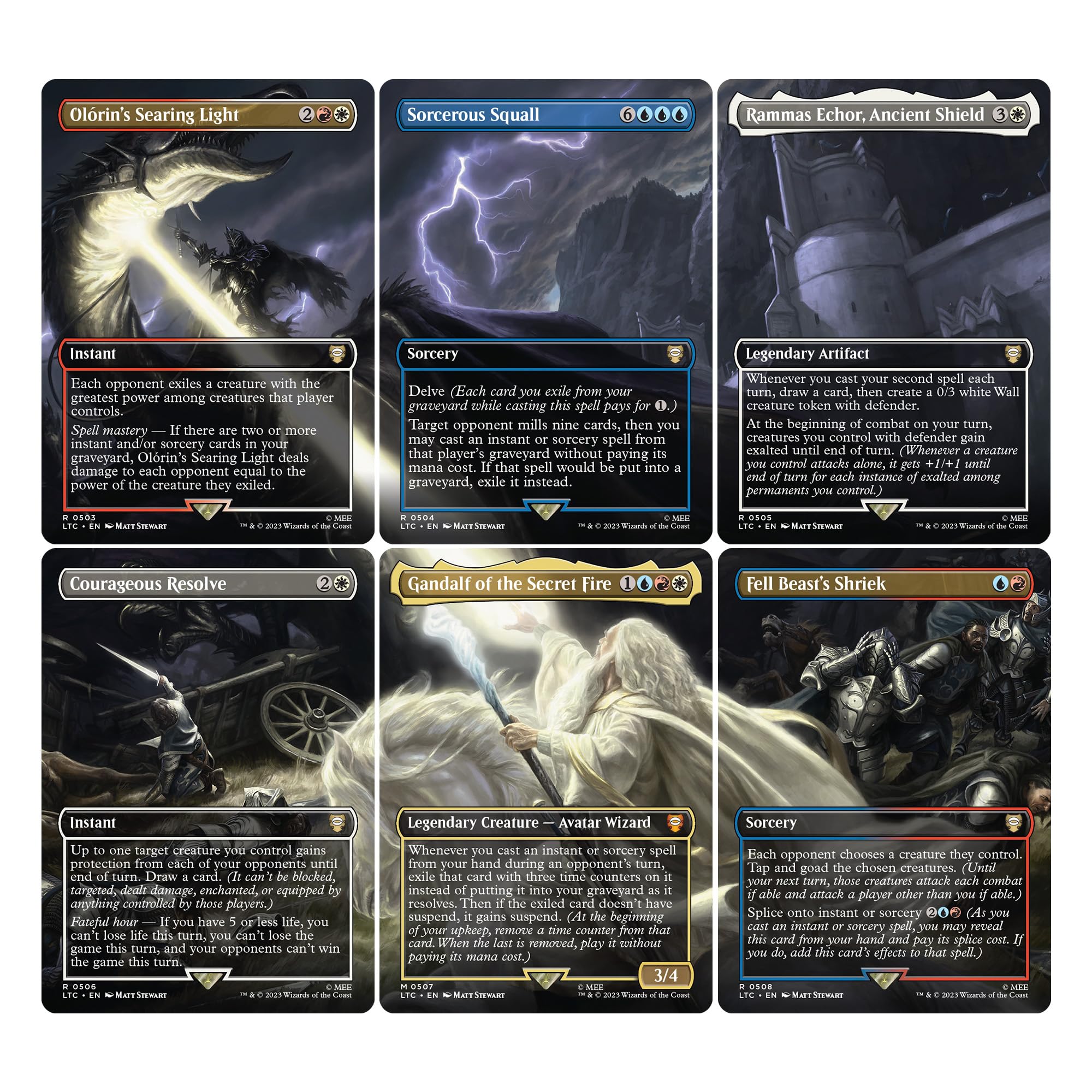 Foto 3 pulgar | Scene Box Magic The Gathering El Señor De Los Anillos - Venta Internacional.