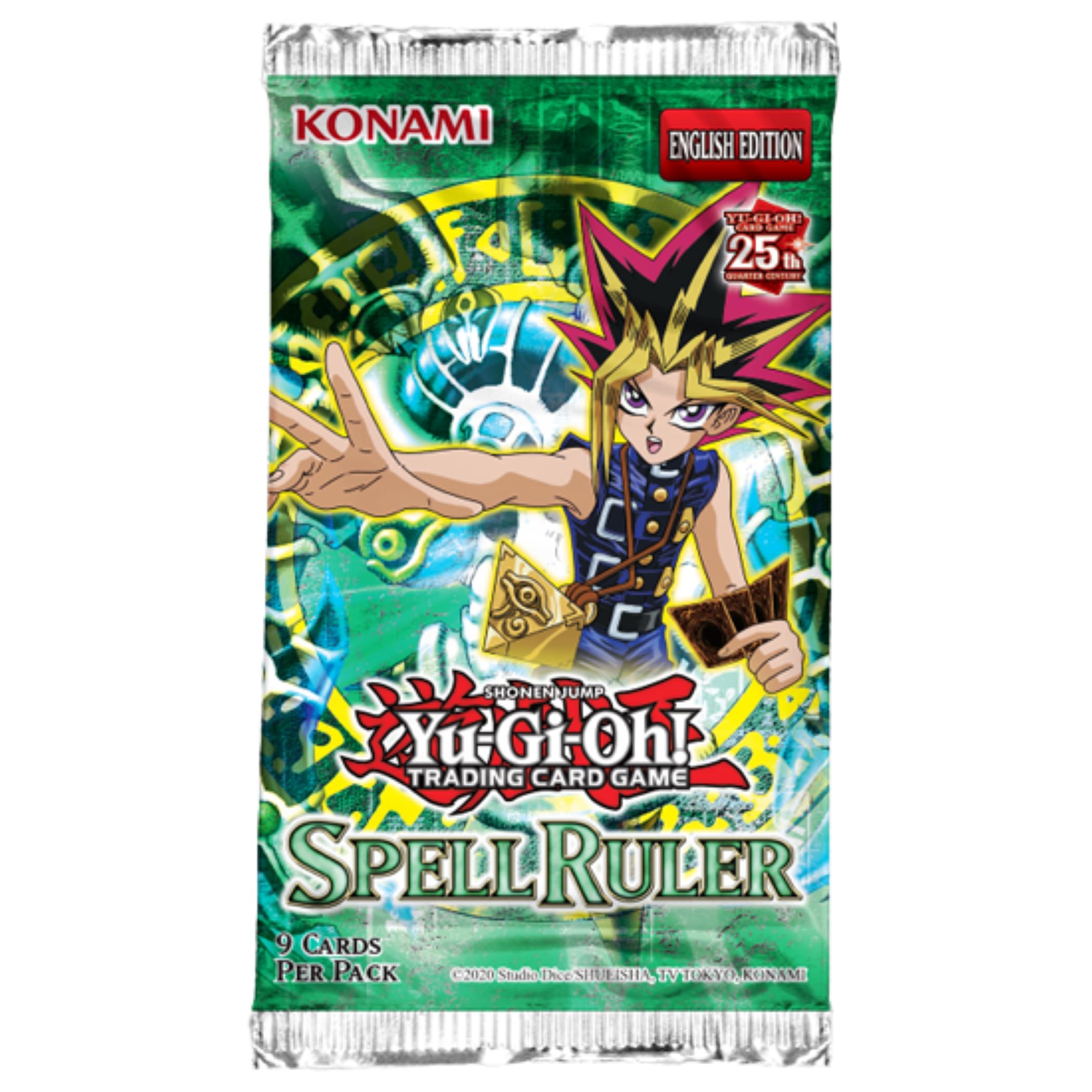 Foto 3 pulgar | Caja De Refuerzo Yu-gi-oh! Regla De Hechizos Tcg Con 65 Puntos Comunes Y 17 Raros - Venta Internacional.