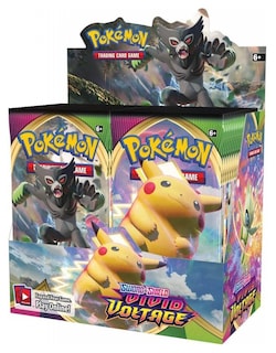Foto 1 | Paquete De Refuerzo Pokémon Sword & Shield 4 Vivid Voltage Durante Más De 6 Años - Venta Internacional.