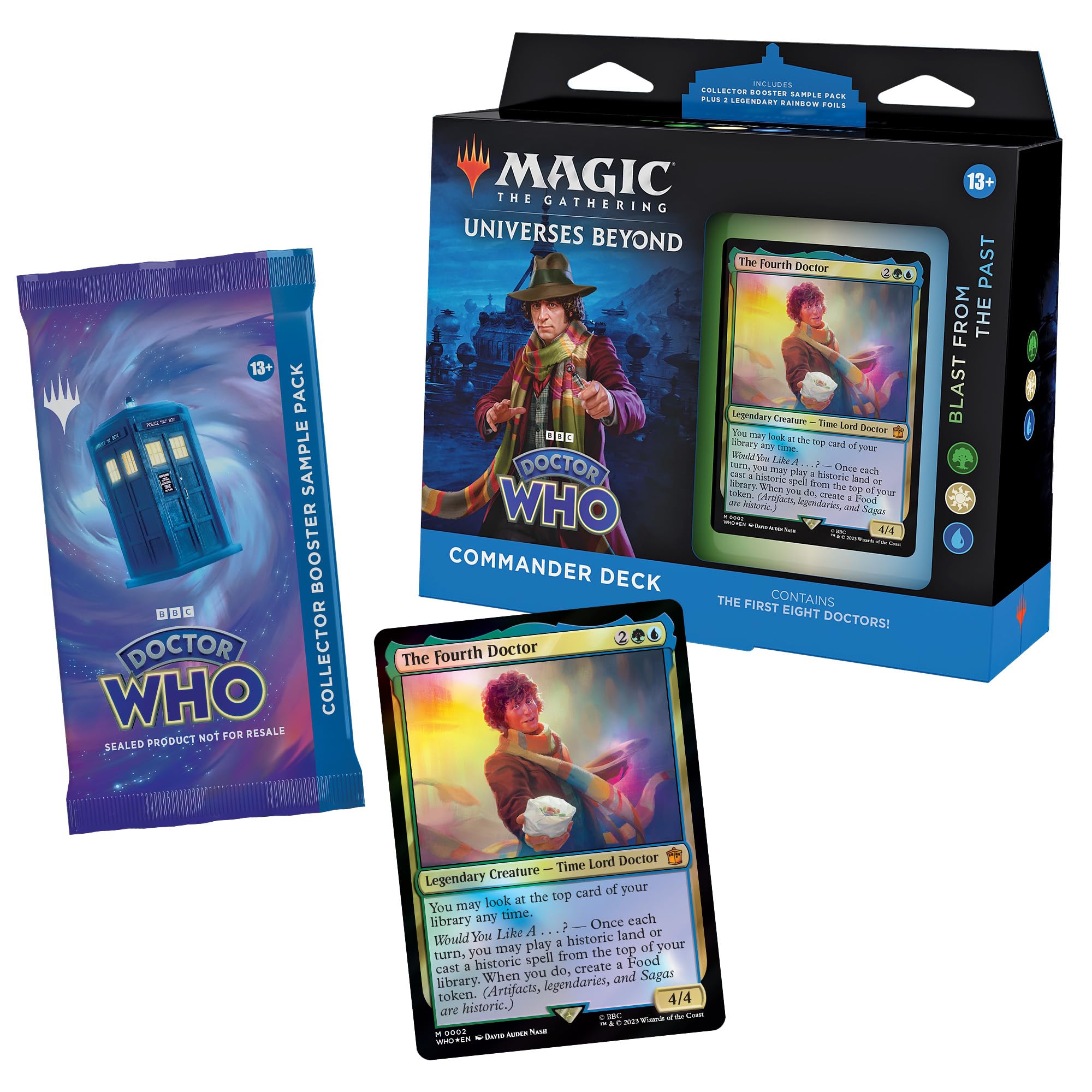 Foto 3 pulgar | Commander Deck Magic The Gathering Doctor Who Pasa A Toda Velocidad - Venta Internacional.