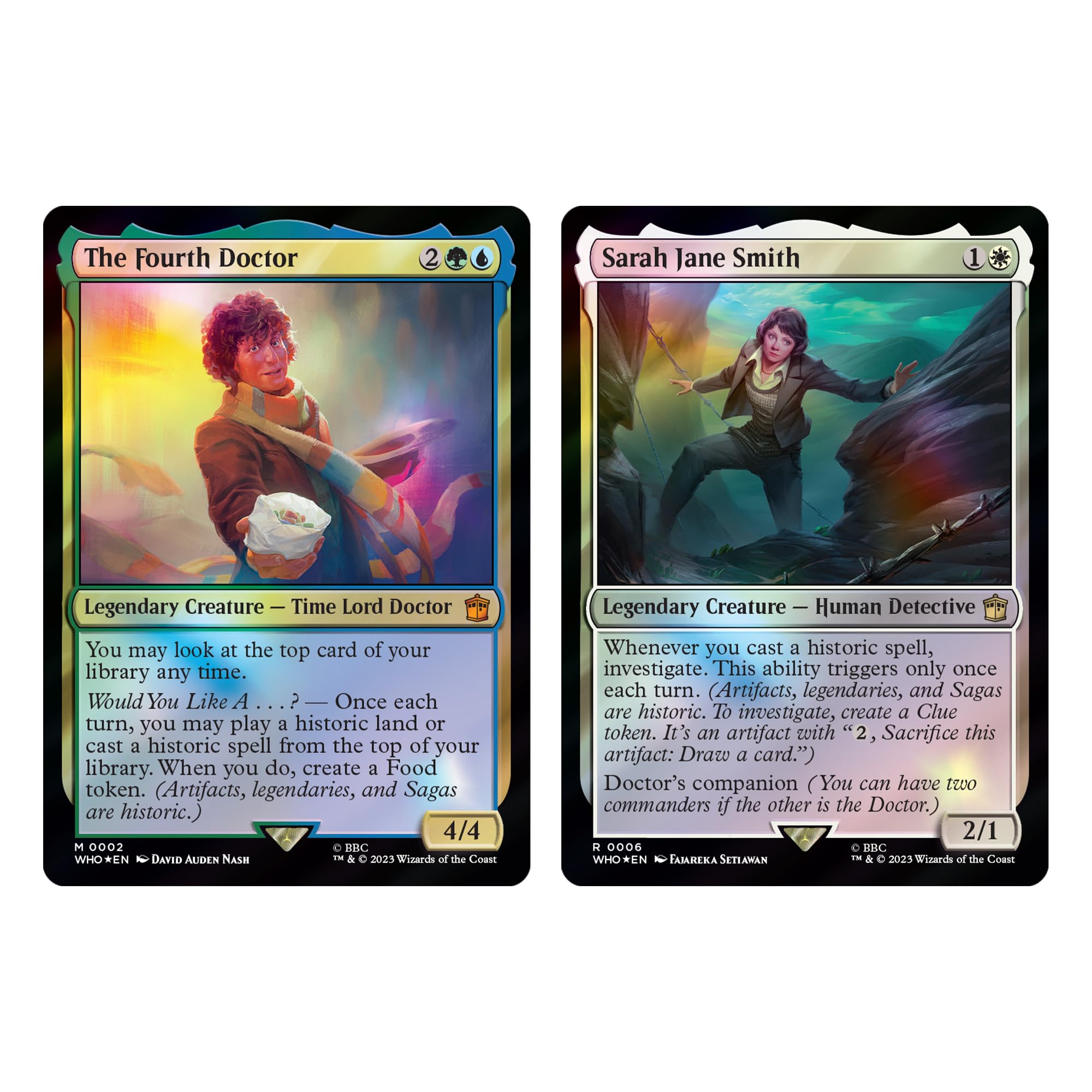 Foto 5 pulgar | Commander Deck Magic The Gathering Doctor Who Pasa A Toda Velocidad - Venta Internacional.