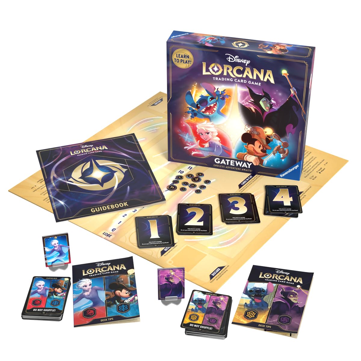 Foto 2 pulgar | Juego De Cartas Coleccionables Ravensburger Disney Lorcana Gateway - Venta Internacional.