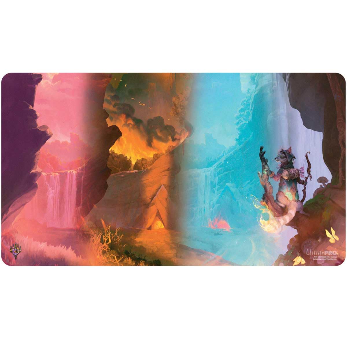 Foto 2 pulgar | Tapete De Juego Ultra Pro Magic The Gathering Bloomburrow Mountain - Venta Internacional.