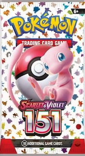 Foto 1 | Paquete De Refuerzo Pokémon Scarlet & Violet 151 Con 10 Cartas - Venta Internacional.