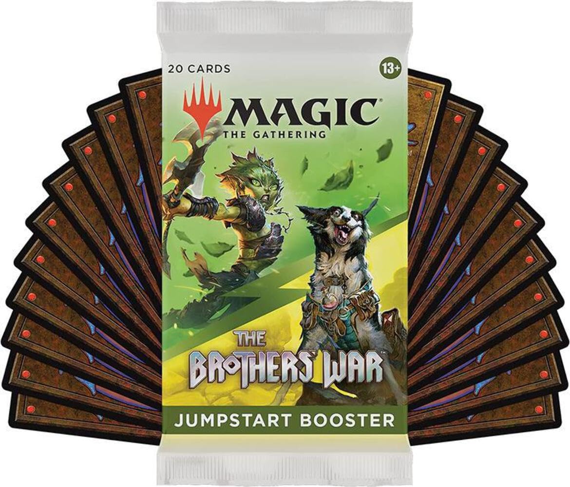 Foto 2 pulgar | Paquete De Refuerzo Jumpstart De Magic The Gathering Brothers' War - Venta Internacional.