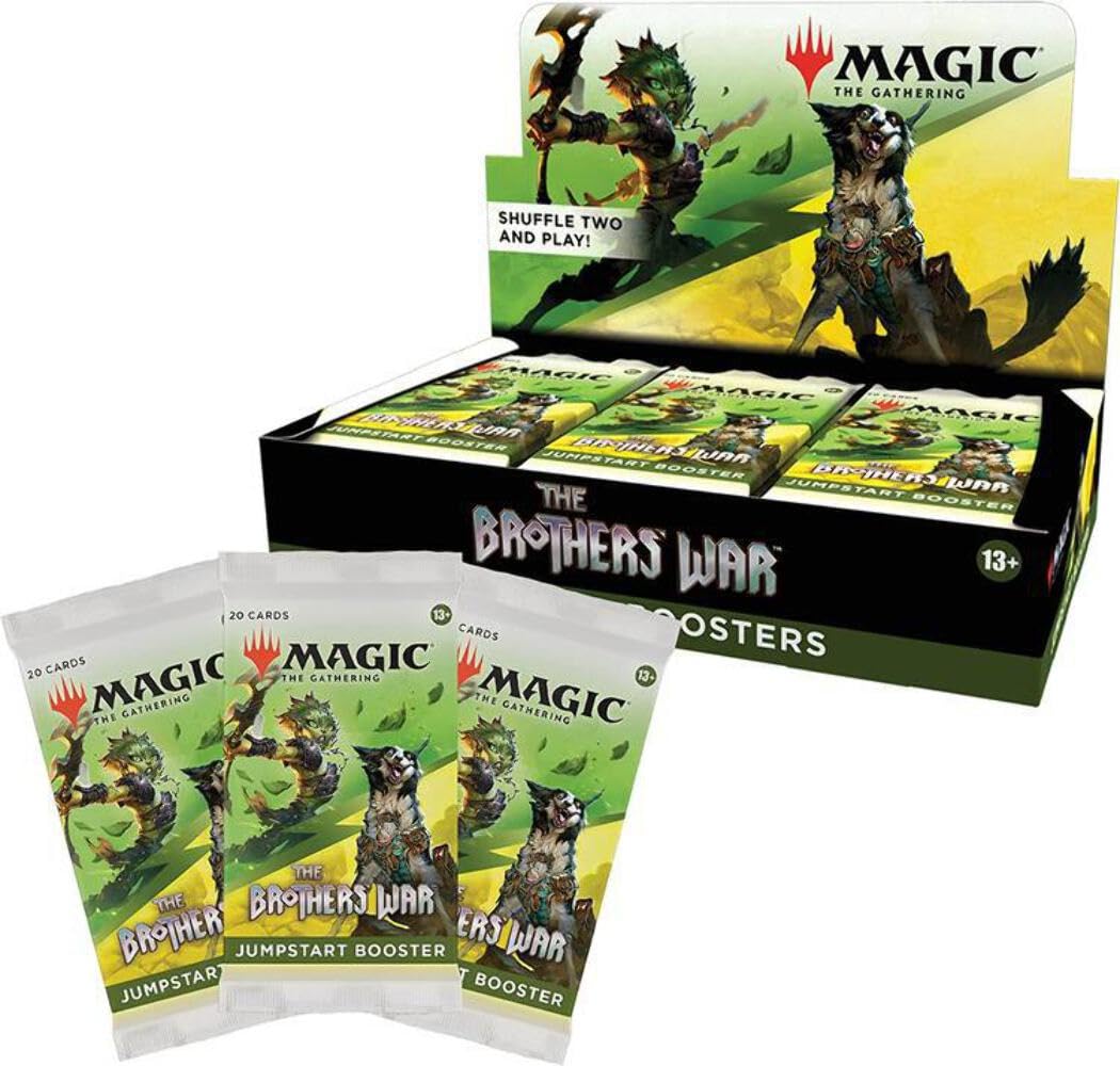 Foto 4 pulgar | Paquete De Refuerzo Jumpstart De Magic The Gathering Brothers' War - Venta Internacional.