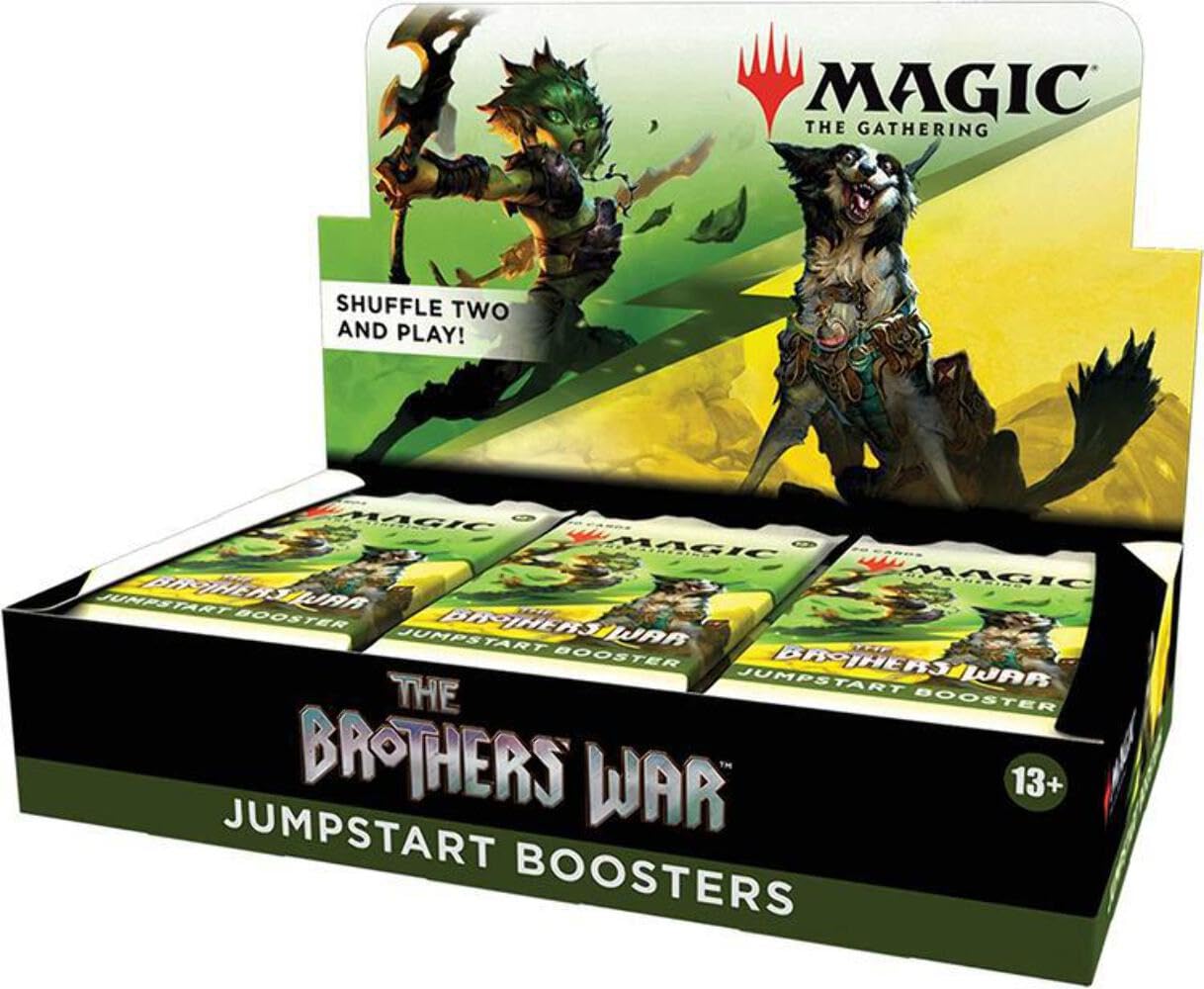 Foto 8 pulgar | Paquete De Refuerzo Jumpstart De Magic The Gathering Brothers' War - Venta Internacional.