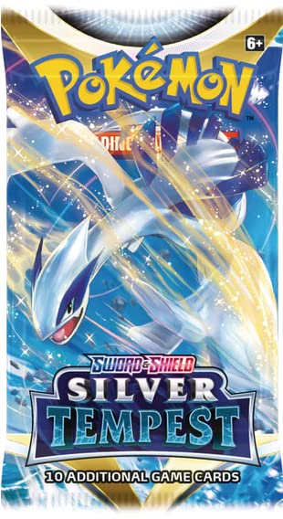 Foto 2 pulgar | Paquete De Refuerzo Pokémon Tcg Sword And Shield Silver Tempest - Venta Internacional.