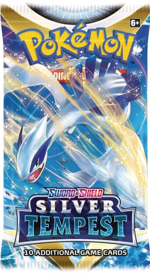 Paquete De Refuerzo Pokémon Tcg Sword And Shield Silver Tempest - Venta Internacional.