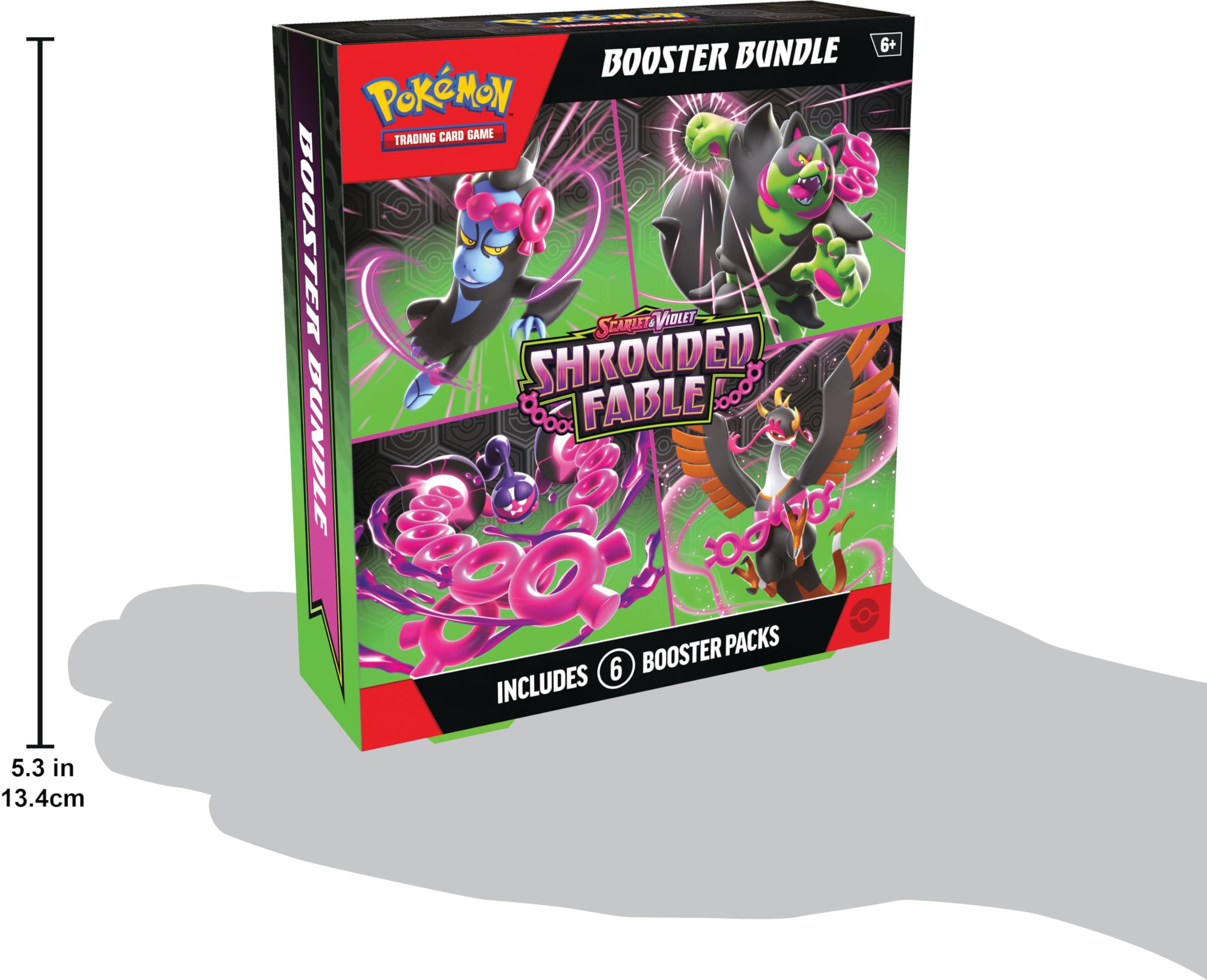 Foto 3 pulgar | Paquete Pokemon Tcg Scarlet & Violet Shrouded Fable Booster - Venta Internacional.