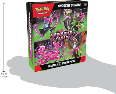 Foto 2 | Paquete Pokemon Tcg Scarlet & Violet Shrouded Fable Booster - Venta Internacional.