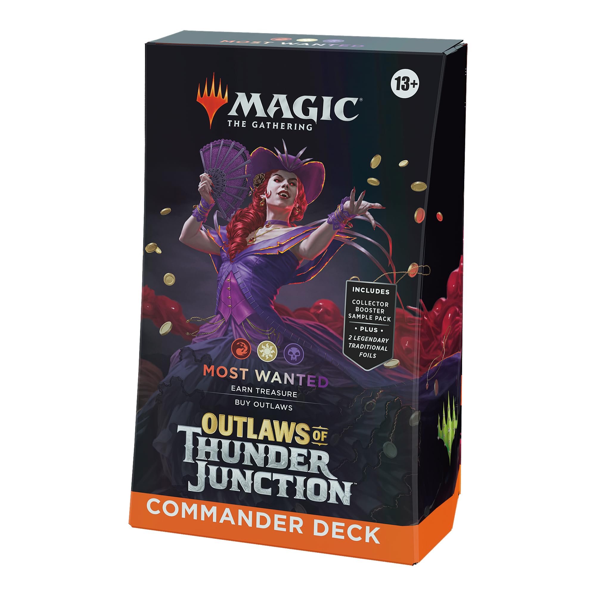 Foto 2 pulgar | Commander Deck Magic The Gathering Outlaws Of Thunder - Venta Internacional.