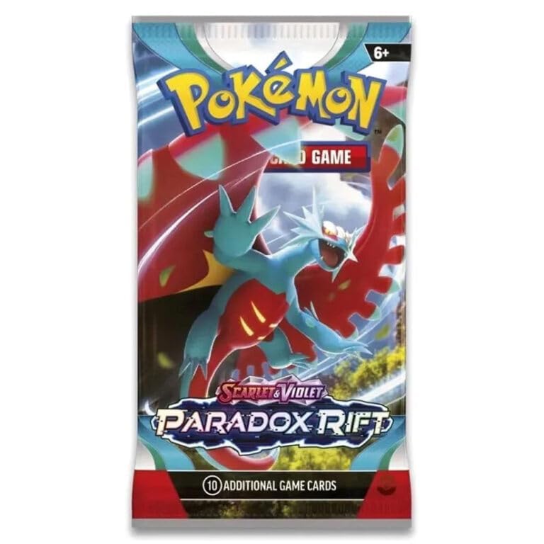 Foto 2 pulgar | Paquete De Refuerzo De Pokémon Con Sellado Individual, Paradox Rift, Con 10 Cartas - Venta Internacional.