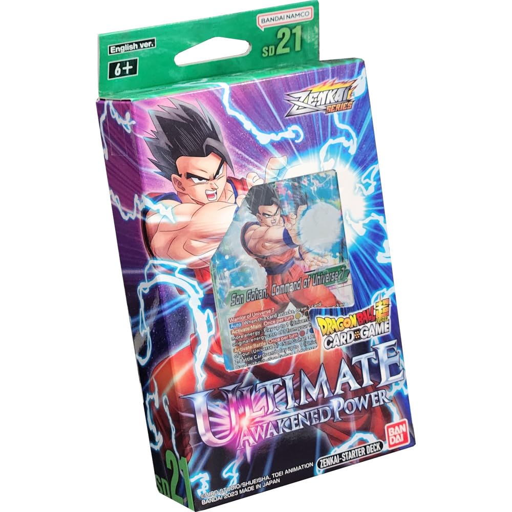 Foto 2 pulgar | Baraja De Inicio Bandai Namco Dragon Ball Super Tcg Sd21 - Venta Internacional.