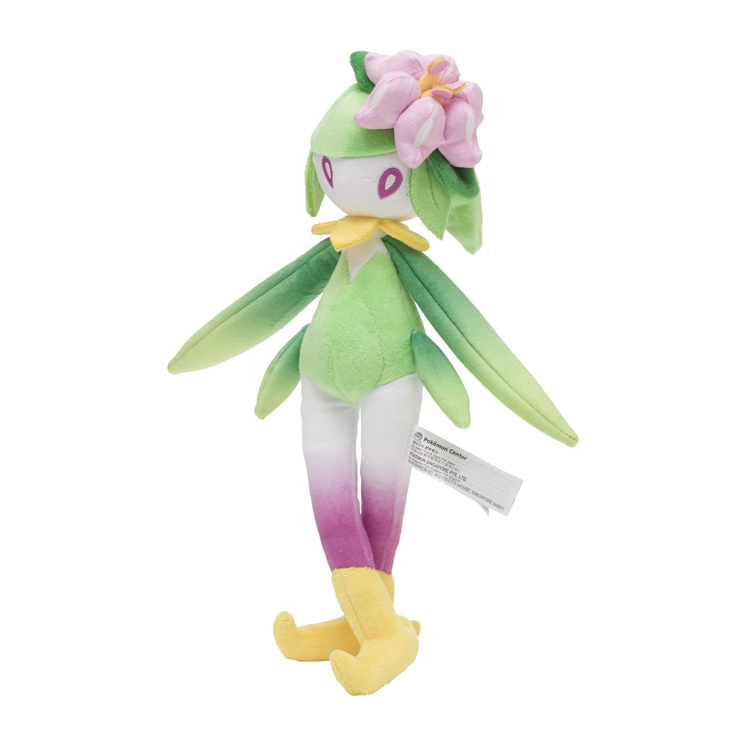 Foto 4 pulgar | Juguete De Peluche Pokémon Center Original Hisuian Liligant De 25 Cm - Venta Internacional.