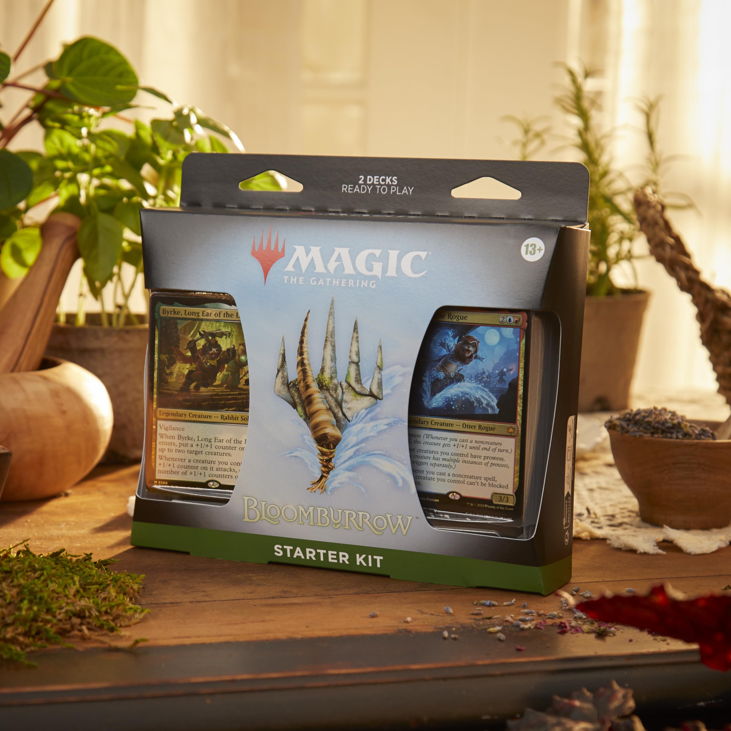 Foto 3 pulgar | Kit De Inicio Magic The Gathering Bloomburrow Con 2 Mazos Para Mayores De 13 - Venta Internacional.