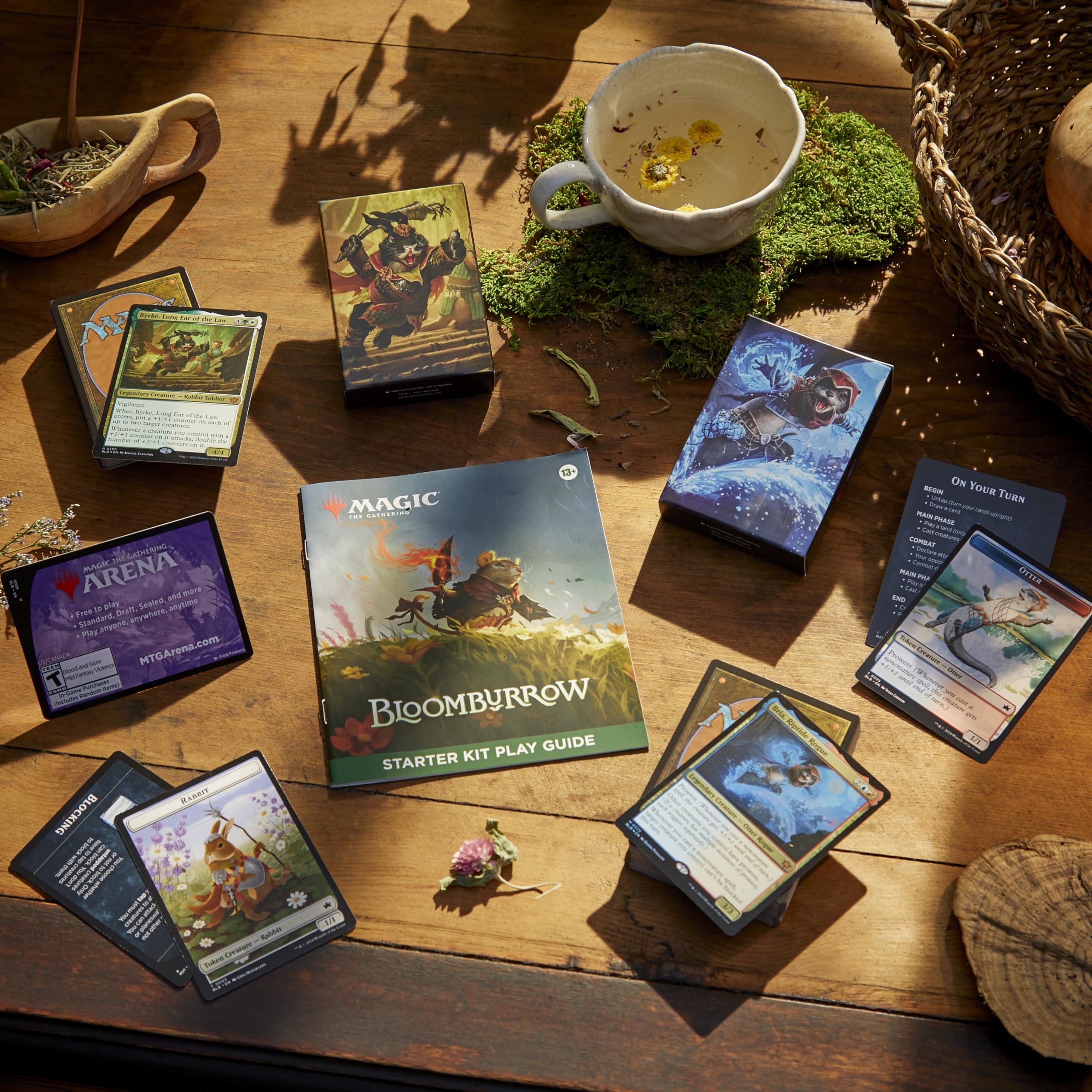 Foto 4 pulgar | Kit De Inicio Magic The Gathering Bloomburrow Con 2 Mazos Para Mayores De 13 - Venta Internacional.
