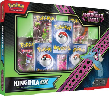 Foto 1 | Juego De Cartas Coleccionables Pokemon Sv6.5 Shrouded Fable Kingdra Ex - Venta Internacional.