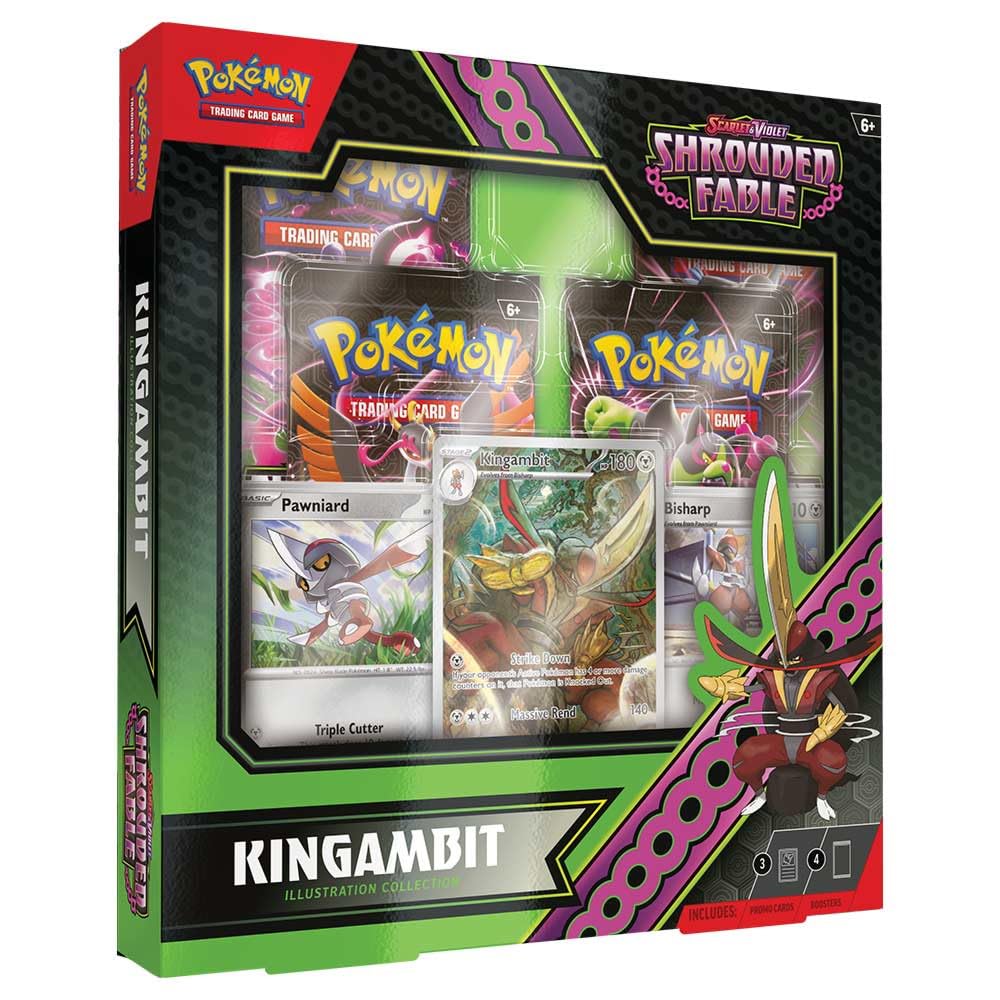 Foto 2 pulgar | Juego De Cartas Coleccionables Pokémon Scarlet & Violet Kingambit Collection - Venta Internacional.