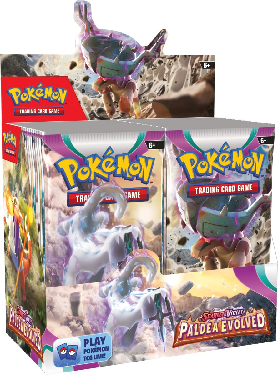 Foto 2 pulgar | Juego De Cartas Coleccionables Pokemon Scarlet & Violet Paldea Box - Venta Internacional.