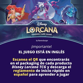 Foto 3 | Juego De Cartas Coleccionables Ravensburger Disney Lorcana Shimmering Skies - Venta Internacional.