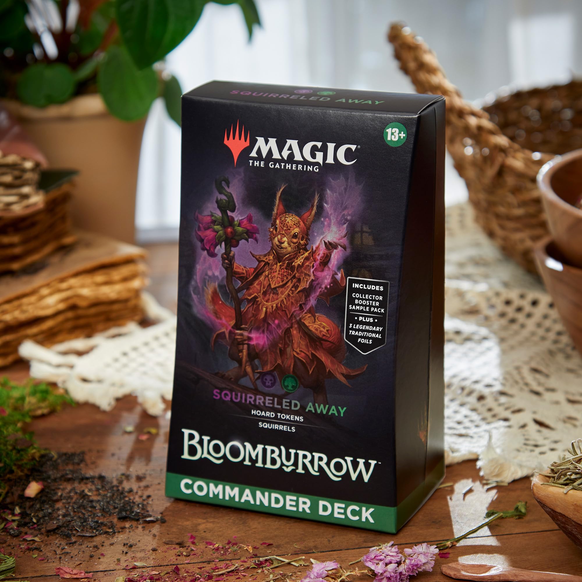 Foto 3 pulgar | Commander Deck Magic The Gathering Bloomburrow Se Escabulló - Venta Internacional.