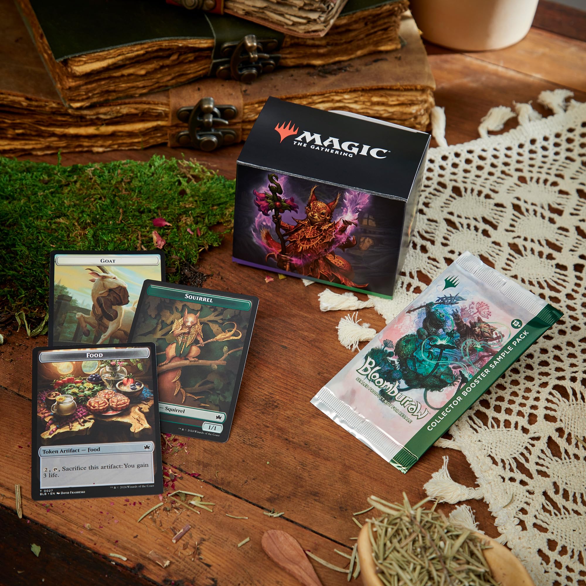Foto 3 | Commander Deck Magic The Gathering Bloomburrow Se Escabulló - Venta Internacional.