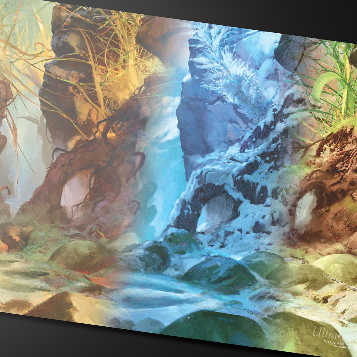 Foto 4 pulgar | Tapete Playmat Ultra Pro Magic The Gathering Bloomburrow Swamp - Venta Internacional.